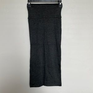 Charcoal frenchi pencil skirt